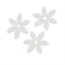 AussieSuperStore Art & Craft Essentials Craft Glitter Flower White Craft Glitter Flower White | Artificial Flower Party Decoration 9331468023425 VCGFLGWH